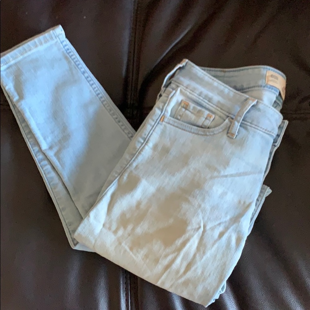 Light Wash Hollister Super Skinny Jeans